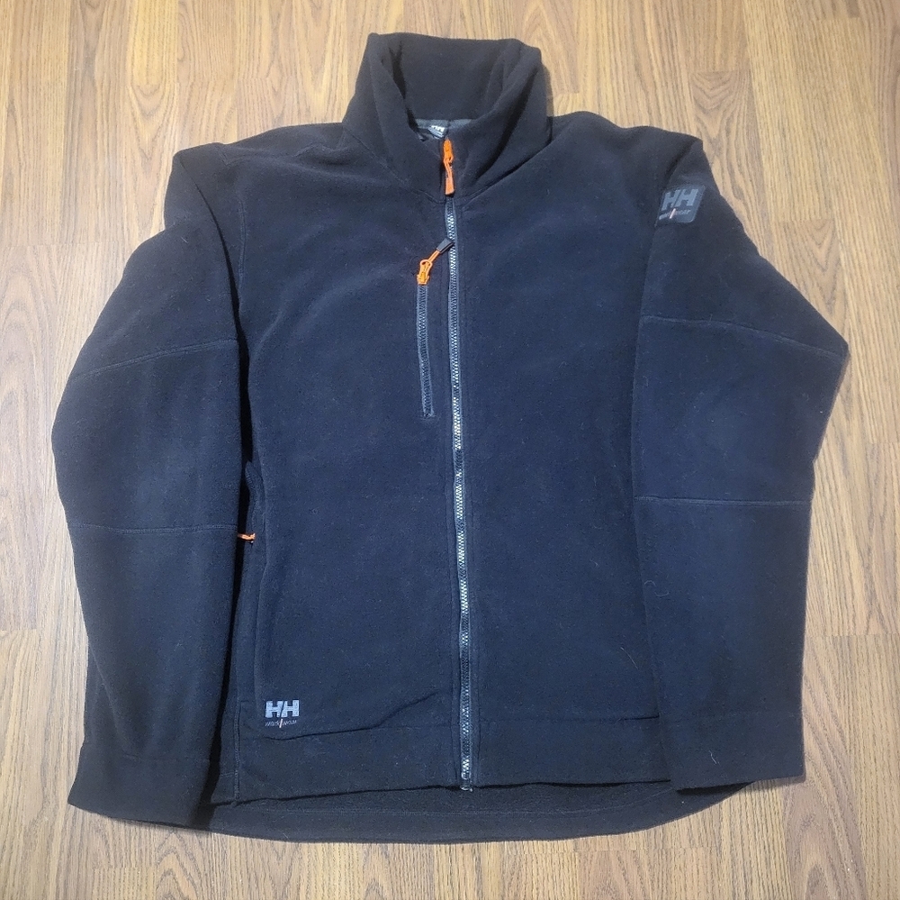 Helly Hansen Workwear Men’s 2XL Full Zip Fleece Jacket Heavyweight Cold Weather